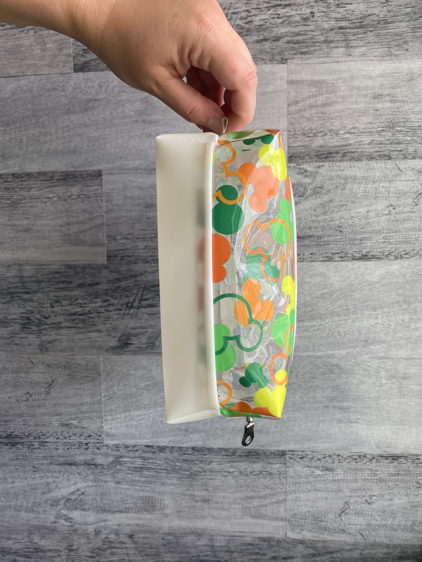 Boxy bag- Mouse-fetti Citrus on White