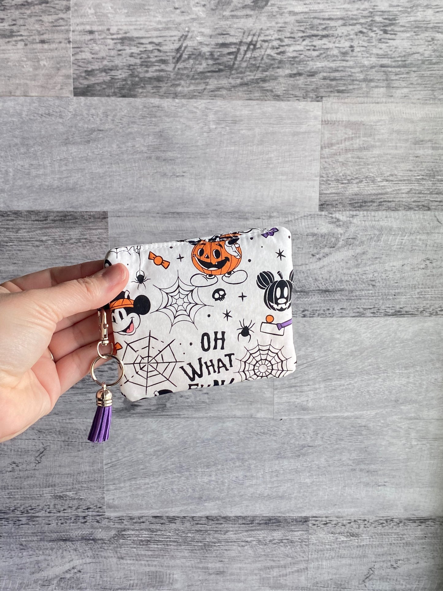 Halloween Clear Coin Pouch