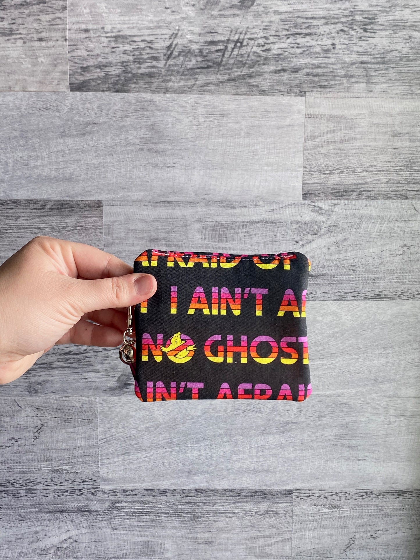 Halloween Clear Coin Pouch