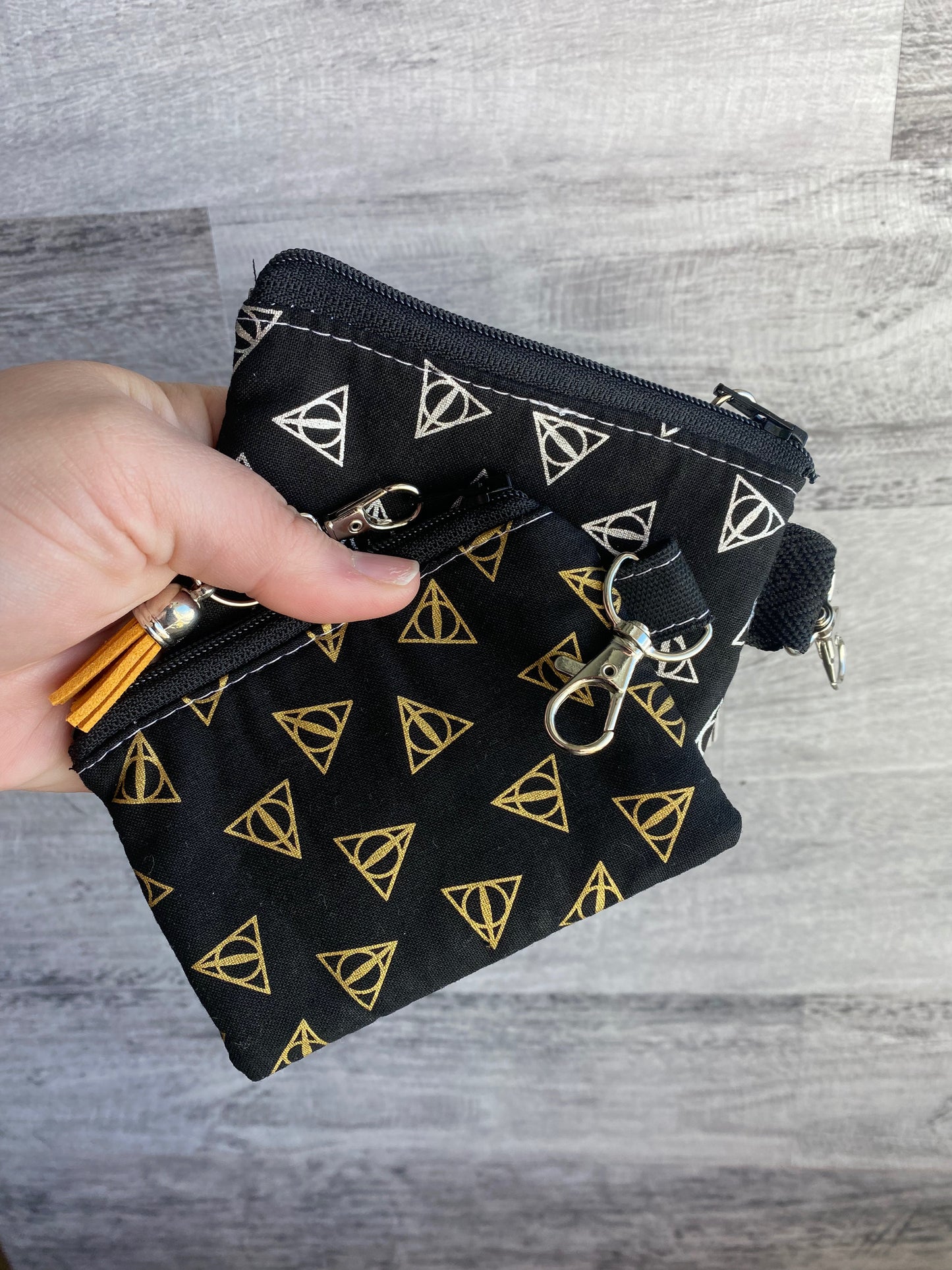 Deathly Hallows - Coin Pouch Key Chain